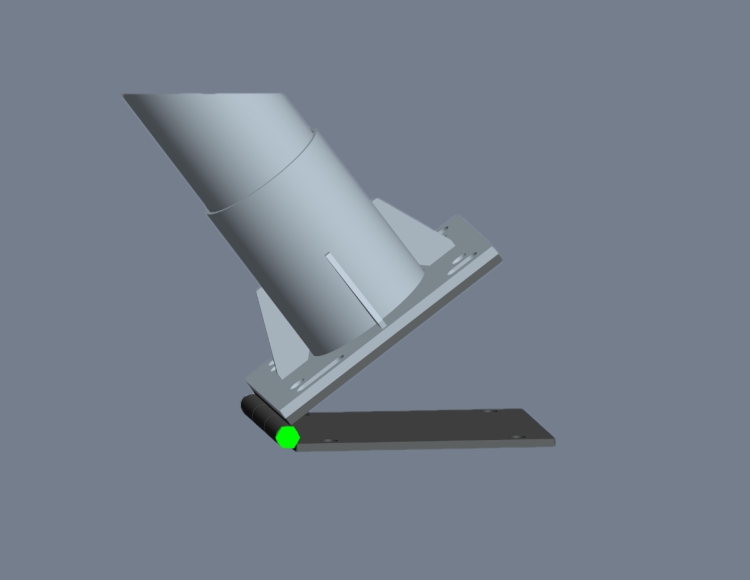 SVIP-3022H  Foldable and Tiltable Street Lamp Pole